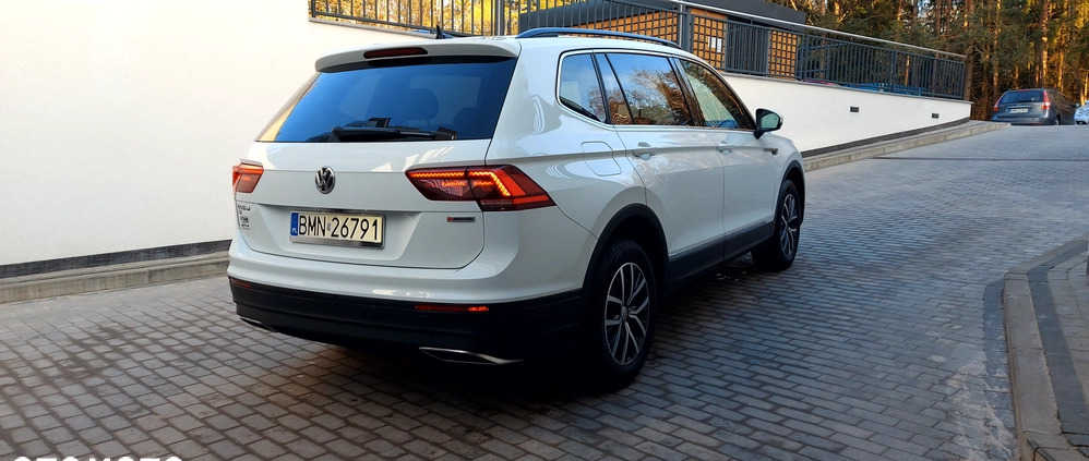 Volkswagen Tiguan Allspace cena 88900 przebieg: 69000, rok produkcji 2019 z Mońki małe 211